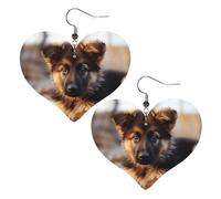 Stampa Orecchini Pendenti Donna Shepherd German Puppy Orecchino Da Donna Confortevoli Teardrop Orecchini Per Compleanno Festa Decorazioni