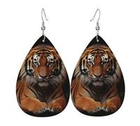 Stampa Orecchini Pendenti Donna With tiger and paws Ciondolo Orecchio Confortevoli Orecchini Pendenti Lunghi per Bambina Compleanno Decorazioni