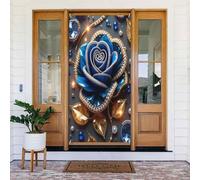 Stampa oro rosa perla n. 256 coperture decorative per porte, decorazioni per interni ed esterni, primavera, estate, autunno, inverno, Halloween, Natale, decorazioni per la casa