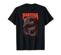 Stampa Pantera Venomous Snake Rock Band Maglietta