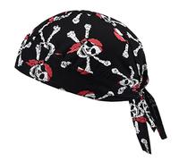 Stampa Pirata Bandane Cappello per le Donne Autunno Primavera Attività All'aperto Cappello Teschio Unisex Pullover Traspirante Street Hiphop Bandana per Donne Uomini Unisex, Teschio 2., Taglia unica