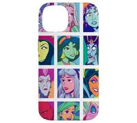 Stampa pop art Principesse e cattivi Disney Custodia per iPhone 14