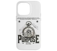 Stampa posteriore retrò «There is Purpose In The Waiting» di Christian Custodia per iPhone 14 Pro Max