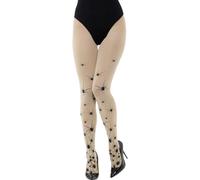 Stampa Ragno Collant Opaco Strega Halloween Donna Costume Accessorio Nuovo