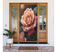 Stampa rosa brillante n. 150 coperture decorative per porte, decorazioni per interni ed esterni, primavera, estate, autunno, inverno, Halloween, Natale, decorazioni per la casa