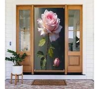 Stampa rosa brillante n. 720 coperture decorative per porte, decorazioni per interni ed esterni, primavera, estate, autunno, inverno, Halloween, Natale, decorazioni per la casa