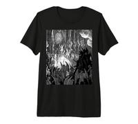 Stampa Satana nel Consiglio Gustave Dore Maglietta Premium