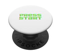 Stampa Start Funny Game design PopSockets PopGrip Adesivo