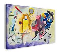 Stampa su tela (120x80cm): Wassily Kandinsky - Giallo-Rosso-Blu (1925)