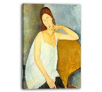 Stampa su tela (80x120cm): Amedeo Modigliani - Jeanne Hébuterne (1898-1920)