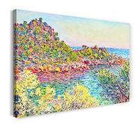 Stampa su tela (80x60cm): Claude Monet - Paesaggio a Montecarlo