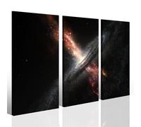 Stampa su tela Buco nero quadro spazio via lattea arredamento arte design arredo