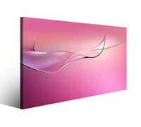 Stampa su tela canvas Pink curves quadro moderno arredo design stampe