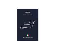 Stampa Su Tela Circuiti Del Mondo Di Formula 1 Poster E Stampe Da Parete Su Tela F1 Circuito Mondiale Diverso Immagine Su Tela Pittura Di Arte Di Moda Regalo, 50X70 Cm Senza Cornice