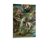 Stampa su tela con immagine di "Chiodatura di Cristo alla Croce", poster da parete, decorazione moderna per la casa, 40 x 60 cm