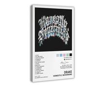 Stampa su tela con stampa di Drake Honestly Nevermind (50 x 75 cm)