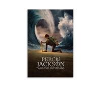 Stampa su tela di Percy Jackson e gli Olimpiadi con pittura a olio impermeabile e antimacchia, adatta a qualsiasi stile decorativo di camera da letto, soggiorno, ufficio, senza cornice, stile 20 x 30