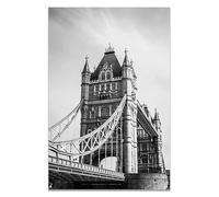 Stampa Su Tela Dipinti Su Tela In Bianco E Nero, Paesaggi Di Città Del Mondo, Londra, Parigi, New York, Poster E Stampe, Quadri Da Parete Per La Decorazione Della Casa, 30X45 Cm, Senza Cornice.