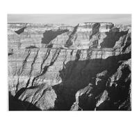 Stampa su tela giclée di grado museale, Adams, bordo nord del Grand Canyon, 76 x 101 cm, inchiostri d'archivio su tela di policotone, perfetta per soggiorno, camera da letto o parete della galleria