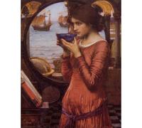 Stampa su tela giclée di grado museale, John william waterhouse destiny (2), 76 x 101 cm, inchiostri d'archivio su tela di policotone, perfetta per soggiorno, camera da letto o parete della galleria