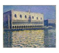 Stampa su tela giclée di grado museale, Monet, il Palazzo Ducale, 127 x 101 cm, inchiostri d'archivio su tela di policotone, perfetta per soggiorno, camera da letto o galleria da parete