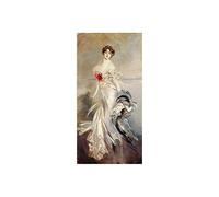 Stampa su Tela Giovanni Boldini Madame Marthe Régnier Misura 100x50 CM (39,37x19,68 Inches)