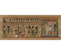 STAMPA-SU-TELA-INTELAIATA.anonymous-Cm_70_X_173-Papiro-egiziano-con-Faraone-Faraone-Antico-Egitto-Dio-Egizio-Papiro-Africa,-Quadro-su-tela-fine-art-Figurativo,-Canvas-intelaiato-100%cotone-380gr