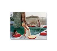 Stampa Su Tela La Società Nel Xix Secolo, L'Arte Di Slim Aarons, La Classe Superiore, Poster, Dipinto Su Tela, Stampa Murale, Immagine Per Soggiorno, Arredamento Per La Casa, 30X45 Cm, Senza Corn