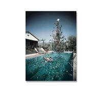 Stampa Su Tela La Società Nel Xix Secolo, L'Arte Di Slim Aarons, La Classe Superiore, Poster, Dipinto Su Tela, Stampa Murale, Immagine Per Soggiorno, Arredamento Per La Casa, 30X45 Cm, Senza Corn