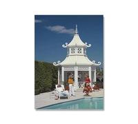 Stampa Su Tela La Società Nel Xix Secolo, L'Arte Di Slim Aarons, La Classe Superiore, Poster, Dipinto Su Tela, Stampa Murale, Immagine Per Soggiorno, Arredamento Per La Casa, 15X20 Cm, Senza Corn