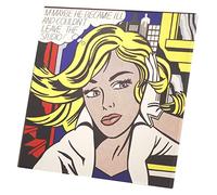 Stampa su tela M-Maybe / di Roy Lichtenstein / Pop Art / Comics (40 cm x 40 cm)