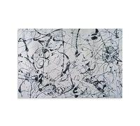 Stampa su tela n. 7 di Jackson Pollock, decorazione artistica da parete per soggiorno e camera da letto, 60 x 90 cm