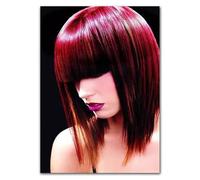 Stampa Su Tela Poster D'Arte Per Parrucchieri, Uomini E Donne, Modello Di Acconciatura, Parrucchiere, Barbiere, Dipinto Su Tela, Immagine Artistica Da Parete, Decorazione Per Salone, Regalo, 60X90