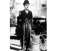 Stampa Su Tela Poster Del Film D'Epoca Di Charlie Chaplin, Stampa Su Tela, Bianco E Nero, Icona Della Commedia, Decorazione Da Parete, Stampe, Decorazione Per La Stanza, 15X20 Cm, Senza Cornice.