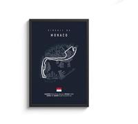 Stampa Su Tela Quadro Su Tela Con Circuito Internazionale Di Formula 1, Arte Murale Nordica, Poster Estetico Di Gare Di Sport Motoristici, Per La Decorazione Della Casa, 50X70 Cm, Senza Cornice.