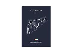 Stampa Su Tela Stampe Artistiche Da Parete Su Tela, Poster Di Circuiti Di Formula 1, Quadri Decorativi Per La Decorazione Della Casa, Arte E Artigianato, Sport E Hobby, 70X100 Cm, Senza Cornice.