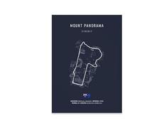 Stampa Su Tela Stampe Artistiche Da Parete Su Tela, Poster Di Circuiti Di Formula 1, Quadri Decorativi Per La Decorazione Della Casa, Arte E Artigianato, Sport E Hobby, 70X100 Cm, Senza Cornice.