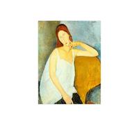 Stampa su Tela su Carta Poster o Quadro Amedeo Modigliani Jeanne Hèbuterne