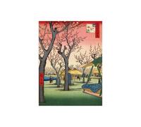 Stampa su Tela su Carta Poster o Quadro Ando Hiroshige Plum Garden, Kamata