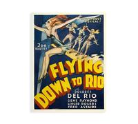 Stampa su Tela su Carta Poster o Quadro Anonymous Flying Down To Rio