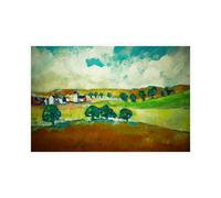 Stampa su Tela su Carta Poster o Quadro Barbini Eddie Beyond the Trees