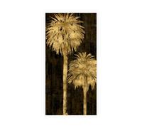 Stampa Su Tela Su Carta Poster o Quadro Bennett Kate Golden Palms Panel I