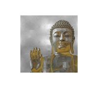 Stampa su Tela su Carta Poster o Quadro Bray Tom Silver and Gold Buddha