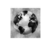 Stampa su Tela su Carta Poster o Quadro Brennan Russell Silver Globe