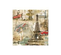 Stampa su Tela su Carta Poster o Quadro Burke Tyler In Paris