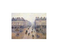 Stampa su Tela su Carta Poster o Quadro Camille Pissarro L'Avenue de l'Opera, Pa