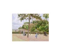 Stampa su Tela su Carta Poster o Quadro Camille Pissarro The Public Garden at Po