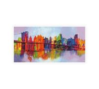 Stampa su Tela su Carta Poster o Quadro Carter Brian Abstract Manhattan
