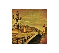 Stampa su Tela su Carta Poster o Quadro Casey Julia Paris Romance