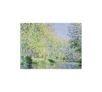 Stampa su Tela su Carta Poster o Quadro Claude Monet Bend in the Epte River near